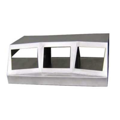 Shelf-Mount Stainless Steel Console