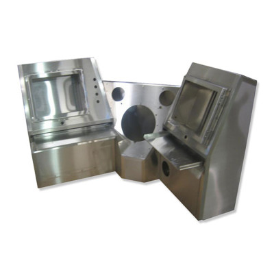 3-Section Stainless Steel Console