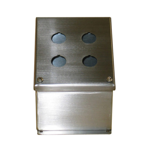 Stainless Steel Box w/bolt-on lid